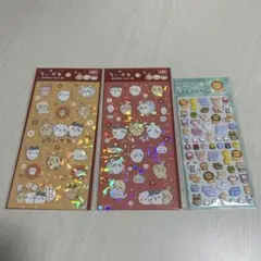 ちいかわキラキラシール４　全2種　＋　アニマルぷっちりシール　3個セット