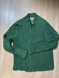 L.L.Bean レディース グリーン セーター M-REG
