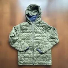 GAPkids ボーイズXXL 160㎝ ダウン カーキ（オリーブ色）