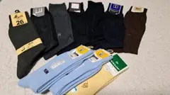 メンズソックス 10足セット 24-26cm