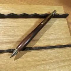 匠衆・朱椿粋 ウッドペンクラフト マーブルウッド ボールペン - メルカリ