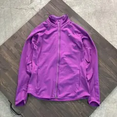 8LA1 NIKE トラックジャケット　パープル　レディース　L 古着used
