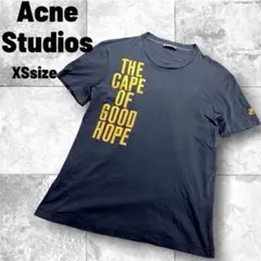 【初期名作】アクネストゥディオズ サガラ刺繍 Tシャツ 13SS アーカイブ 紺のサムネイル