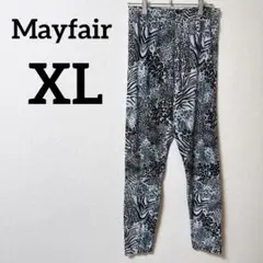 Mayfair【XL】動物柄 スパッツ レギンス おしゃれ ホワイト ブラック
