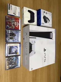 PlayStation 5 本体 + ゲーム5本 + アクセサリー