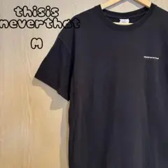 thisisneverthat 半袖Tシャツ　Ｍ　ブラック