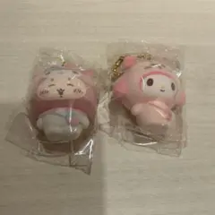 ちいかわ サンリオ フロッキーマスコットチャーム マイメロディ 古本屋