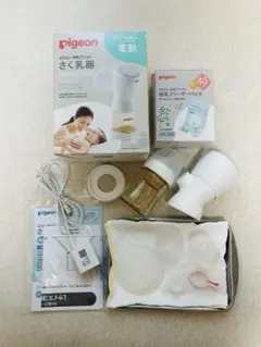 ピジョン 電動搾乳器 ＋フリーザーパックアダプター＋フリーザーパック