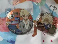 僕のヒーローアカデミア アクリルキーホルダー 缶バッチ 爆豪勝己