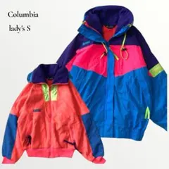 コロンビア／フリースライナー付き 3way ナイロンジャケット カラフル