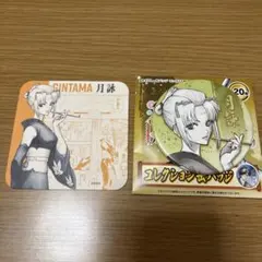 銀魂月詠 缶バッジ アートコースター