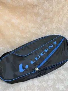 【新品】LUCENT ルーセント　ラケットバッグ ブラック×ブルー