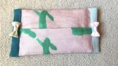 ミナペルホネン　runrun ハンドメイド　ティッシュケース