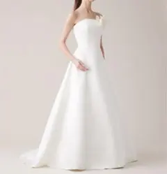 Avica Aライン ウェディングドレス マタニティ 7号相当 オフホワイト