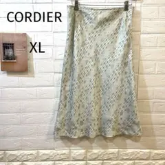 日本製 CORDIER コルディア 爽やか 上品 XLスカート a860④のサムネイル