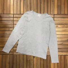 AVIREX デイリー Vネック リブTEE 長袖 Tシャツ サーマル ロンT