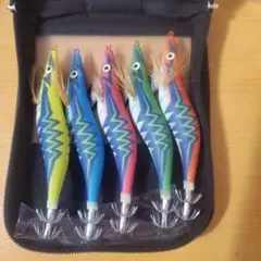 3.5号 アオリーQネオ 新品4中古1 アオリーQエース 新品1中古1 ケース付