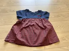 ファミリア チュニック チェック 120