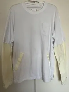 21 sacai メンズ　ロンTシャツ　ホワイトのサムネイル
