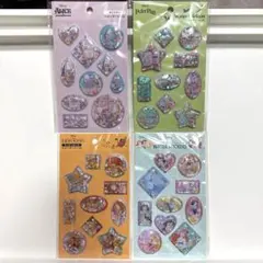 ウォーターシール　オイスター　ティンカーベル　ライオンキング　プリンセス　計4点