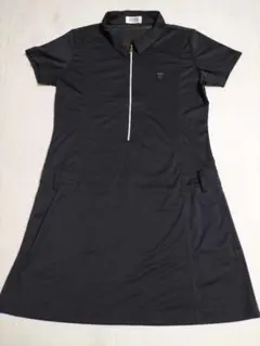 【美品】Kolwin ゴルフ用ワンピース Lサイズ 黒のサムネイル