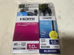 ELECOM 4K対応 HDMIケーブル 1.0m