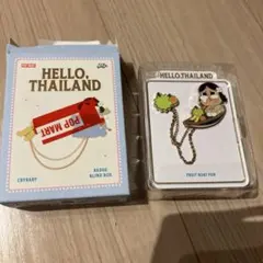 POPMART CRYBABY HELLO THAILAND ピンバッジ