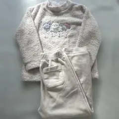 UNIQLO フリース パジャマ　ちいかわ　マイメロ　クロミ　120㎝　ピンク