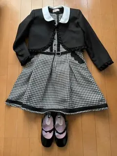 入学式 フォーマルスーツとシューズのセット