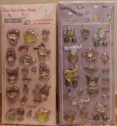 サンリオ　３Ｄシール ドロップシール