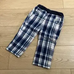 リバーシブル チェック柄 パンツ 95cm