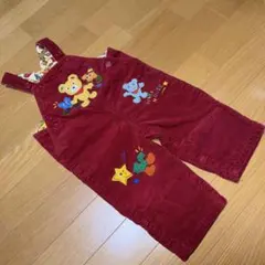 ミキハウス　コーディロイオーバーオール　80サイズ
