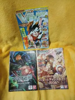 ワンピースカードゲーム Vジャンプ モンキー・D・ルフィ 情報冊子
