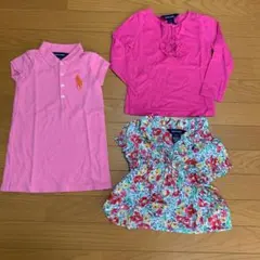 女の子　ラルフローレン  3点セット　2歳