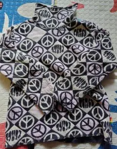 Back Alley ピースマーク タートルネック 110cm ブーフーウー