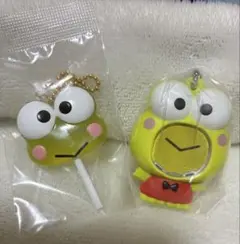 サンリオ　けろけろけろっぴ　フォトフレームマスコット・キャンディチャームセット
