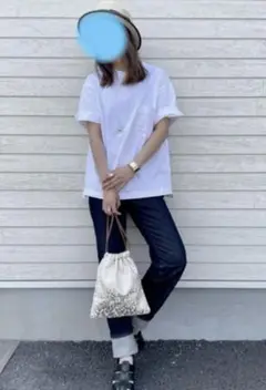 未使用　ユニクロ　オーバサイズ　Tシャツ