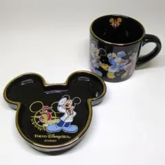 ディズニーシー 5周年/スーベニア プレート&カップ