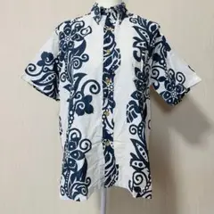 【レインスプーナー】❣️状態良い❣️アロハシャツ/フローラルパターン/M～L相当