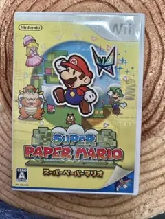 Wiiソフト　スーパーペーパーマリオ　任天堂