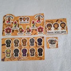A BATHING APE BABY MILO ステッカーセット