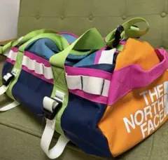 希少　THE NORTH FACE ダッフルバッグ マルチカラー