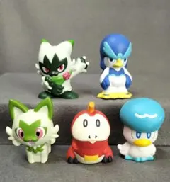 ホゲータ・ニャオハ・クワッス等 5種 ポケモンキッズ 指人形