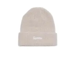 Supreme ビーニー ニット帽 ピンクベージュ カナダ製 シュプリーム