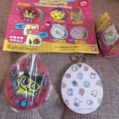 たまごっち アクリル　スライドミラーコレクション　A.E ガチャガチャ