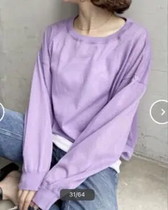 Spick and Span シアーニットプルオーバー