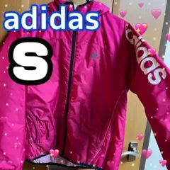 adidas アディダス　レディース　S ピンク　ジャンパー　アウター