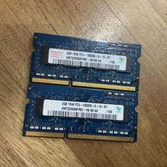 SK hynix ノートPC用メモリ 4GB 2枚セット 計8GB - メルカリ