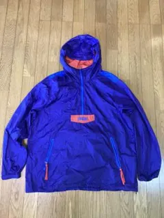 Columbia フード付きナイロンジャケット 紫　xl