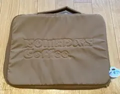 コメダ珈琲　コーヒー染め　ノートパソコンケース